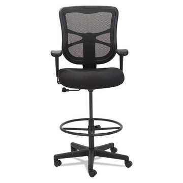 Alera® Alera Elusion Series Mesh Stool, Supports Up To 275 Lb, 22.6" To 31.6" Seat Height, Black freeshipping - TVN Wholesale